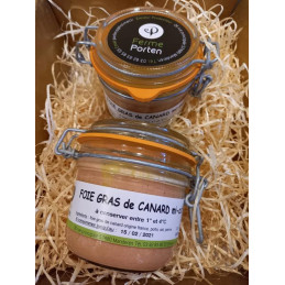 Foie gras de canard MI-CUIT...