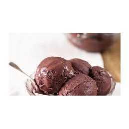 Glace au chocolat