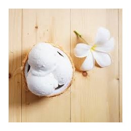 Glace coco stracciatella