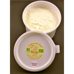 Pot de fromage chèvre blanc...