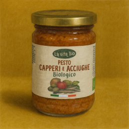 Pesto câpre et anchois 130 g